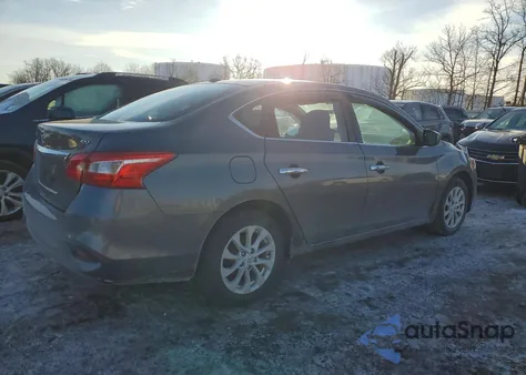 2019 Nissan Sentra S z USA, uszkodzony, nr VIN 3N1AB7AP2KY342614